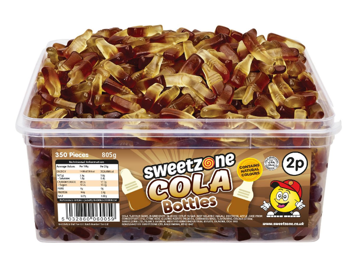 Cola Bottles Bag 1kg