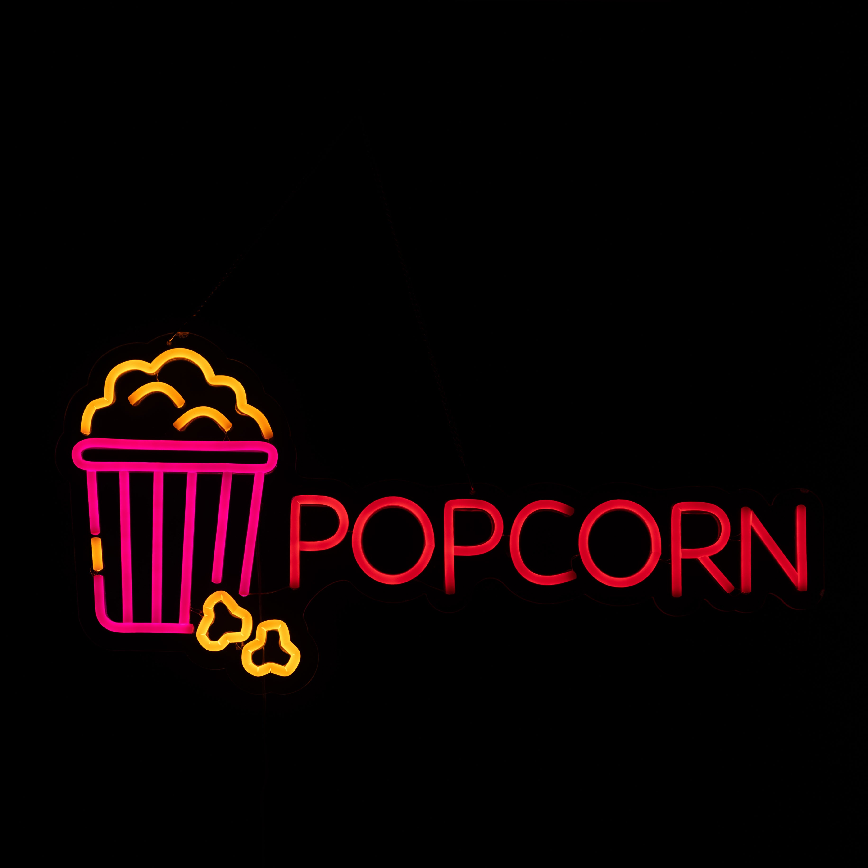 DEXLO Popcorn Neon style LED light up sign