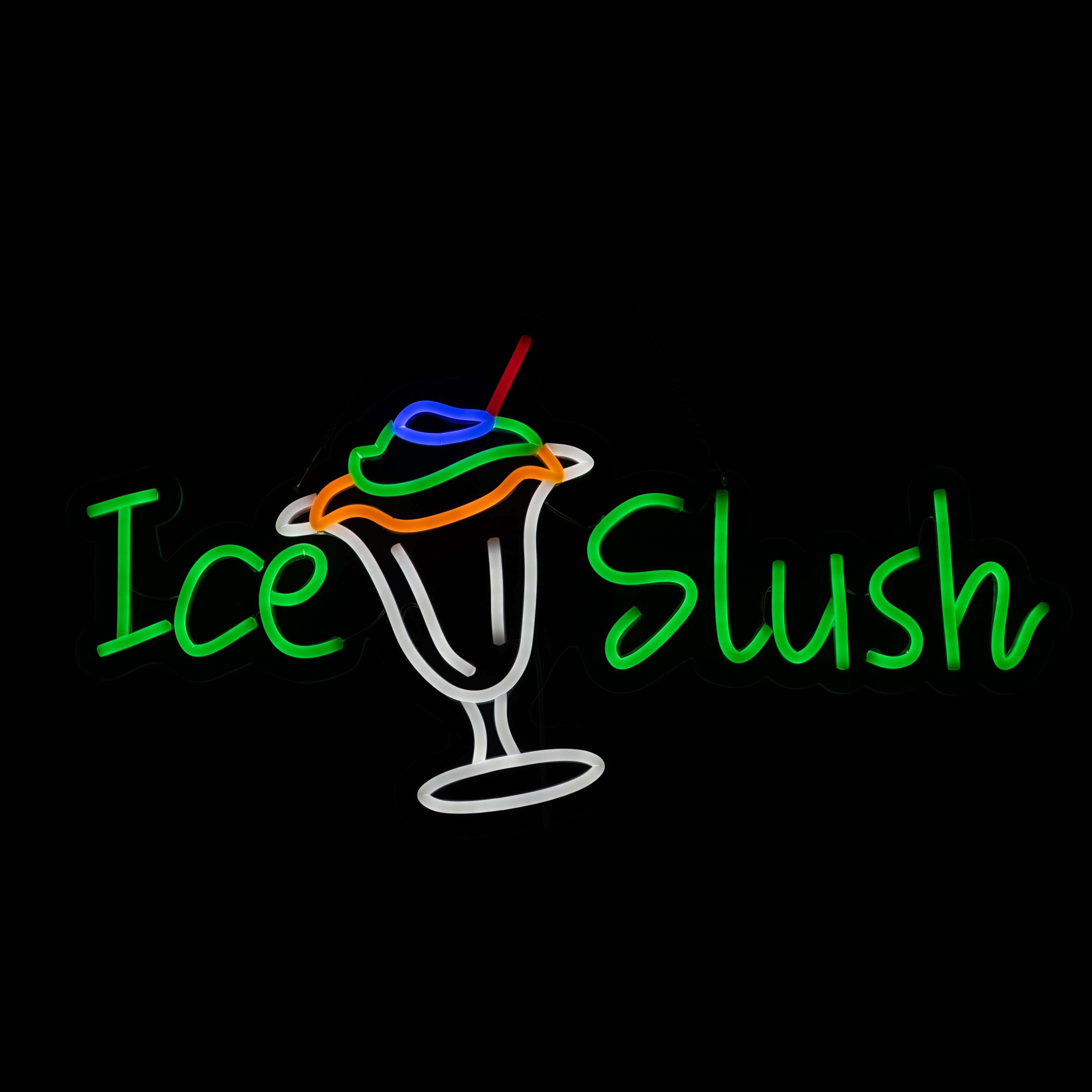 Slush Neon style LED light up sign