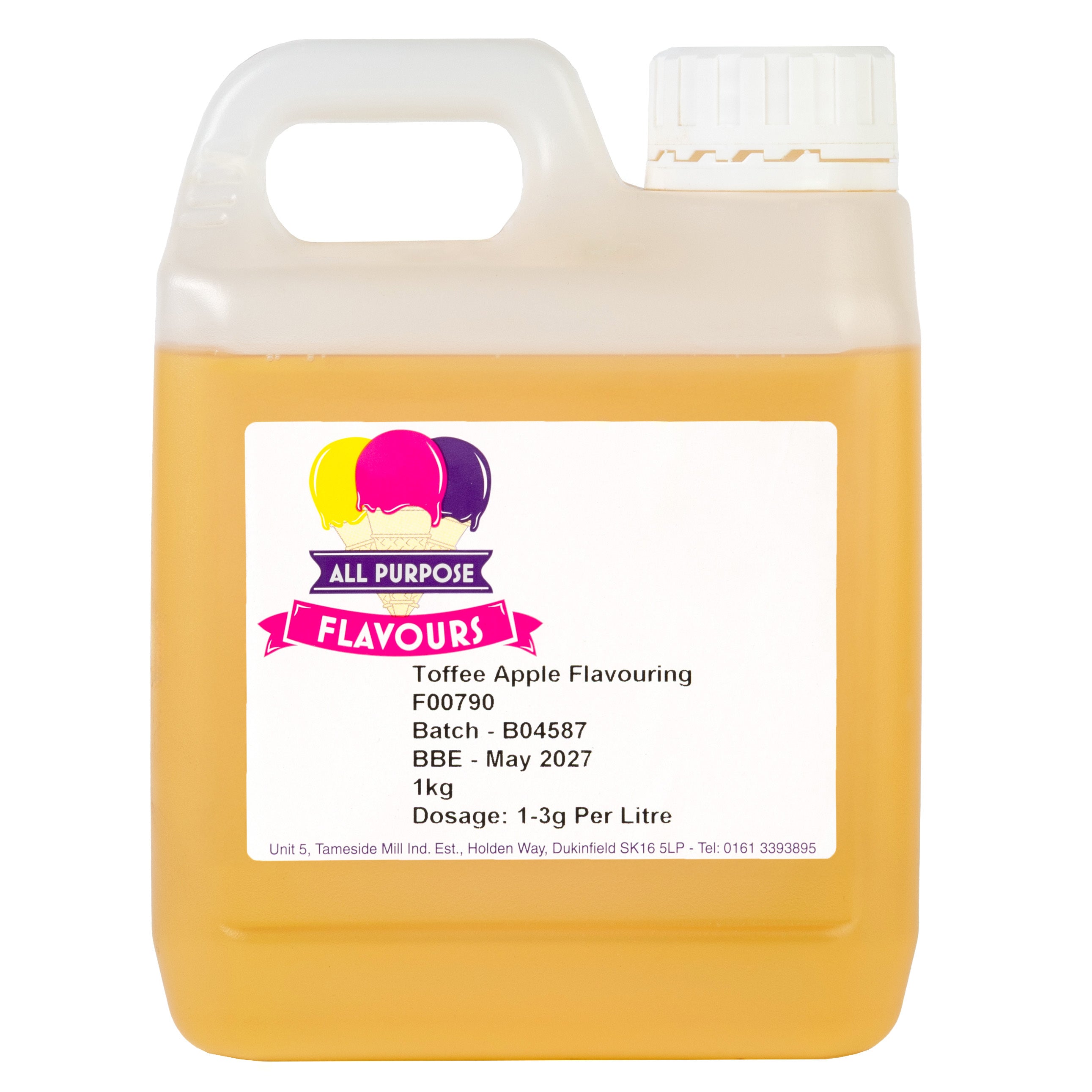 All Purpose Flavours Toffee Apple Flavouring 1kg