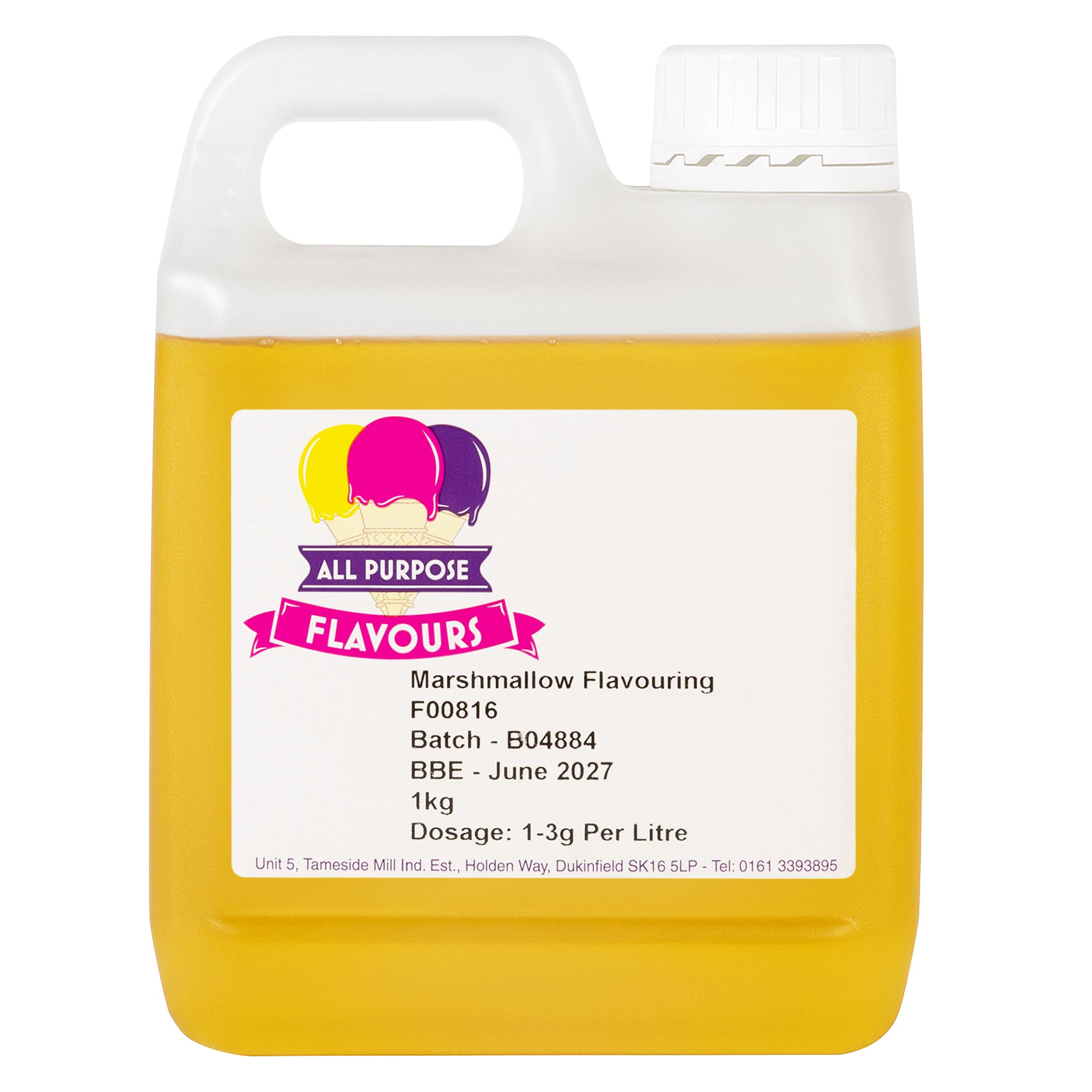 All Purpose Flavours Marshmallow Flavouring 1kg