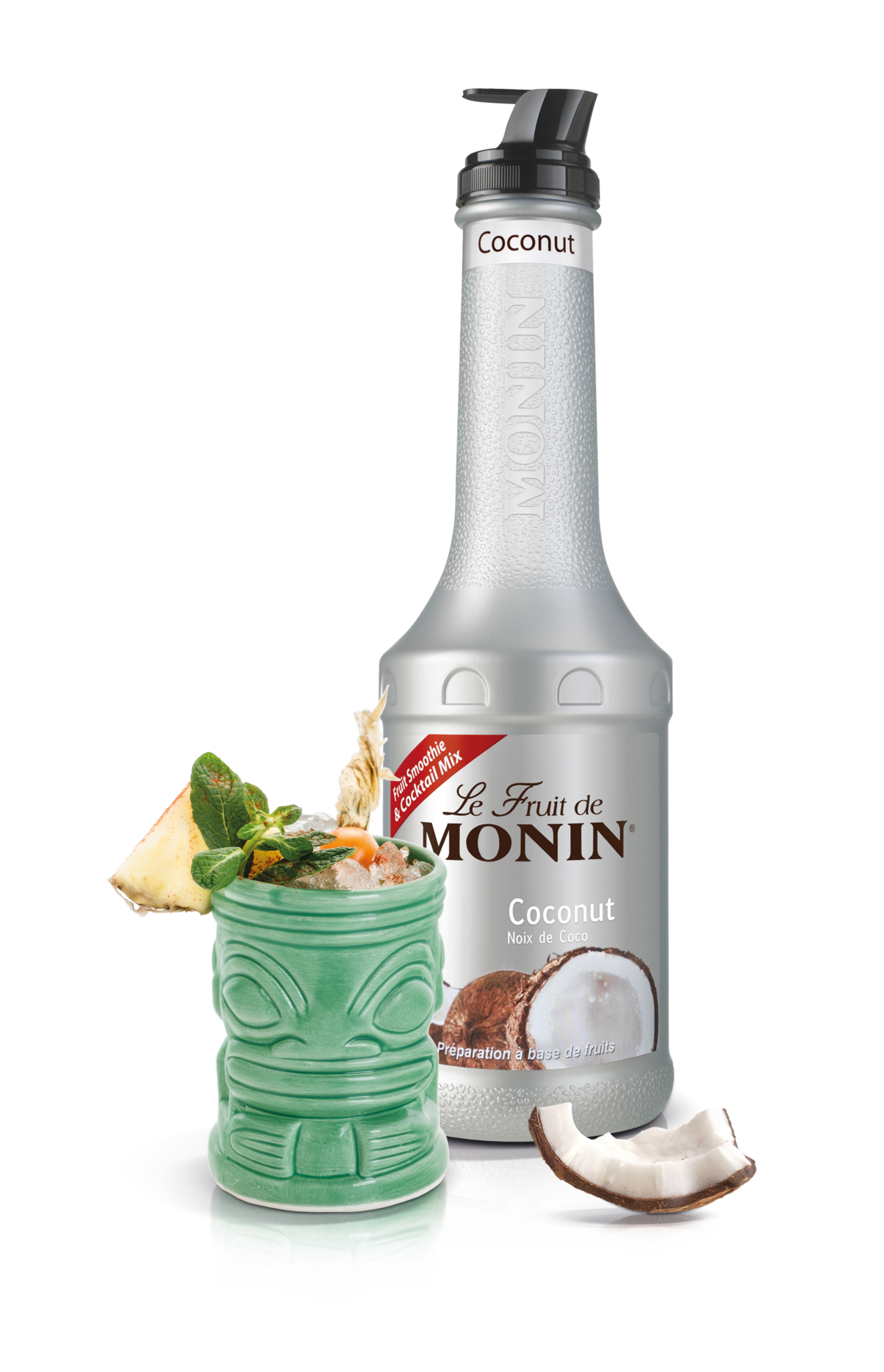 Monin Coconut Puree Syrup 1ltr