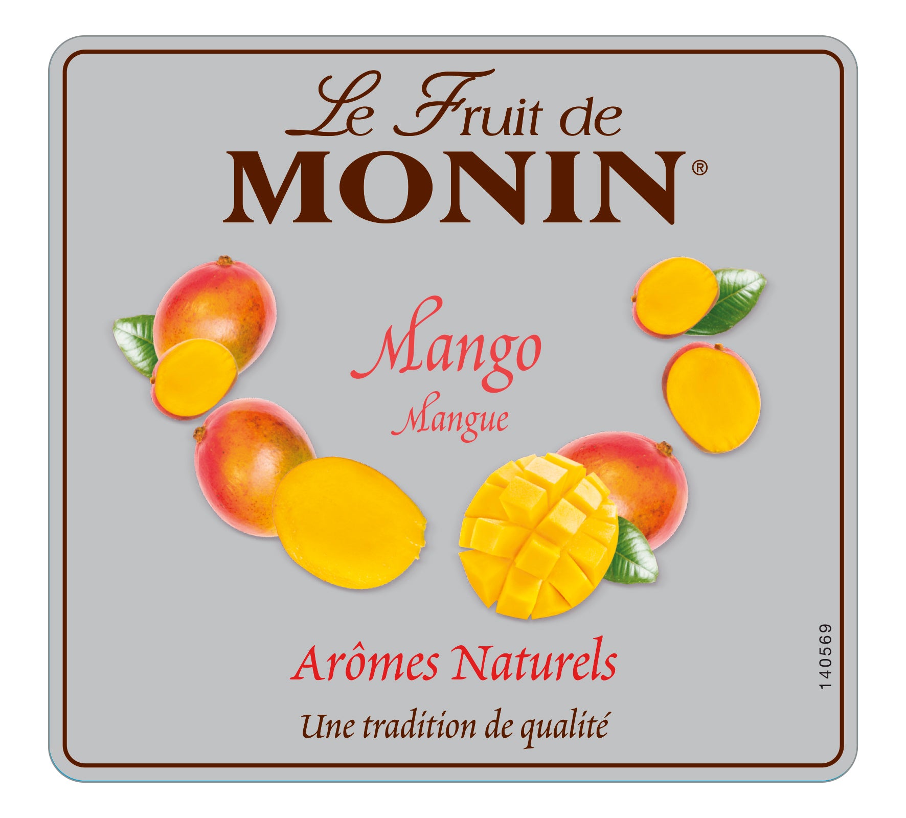 Monin Mango Puree Syrup 1ltr