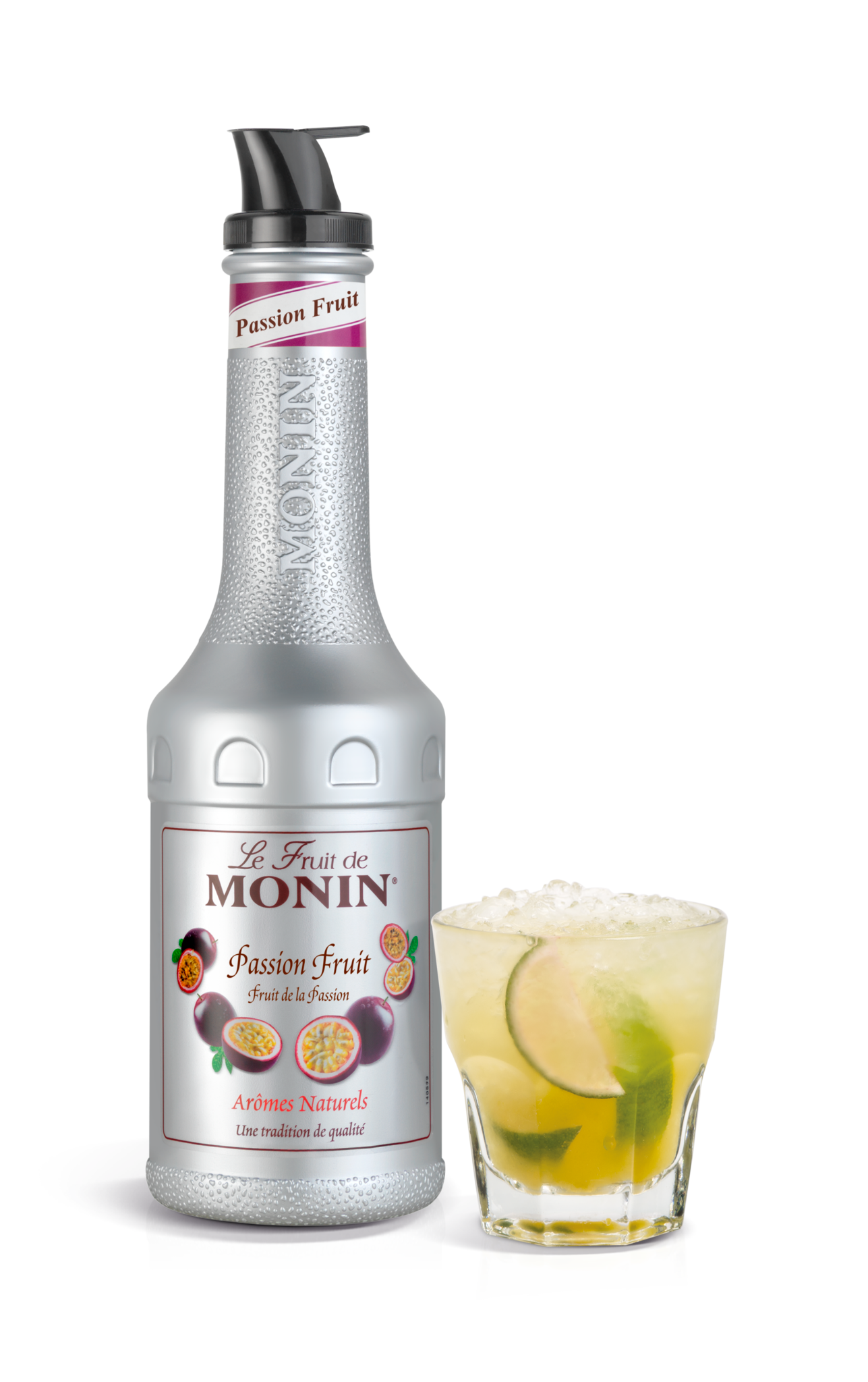 Monin Passion Fruit Puree Syrup 1ltr