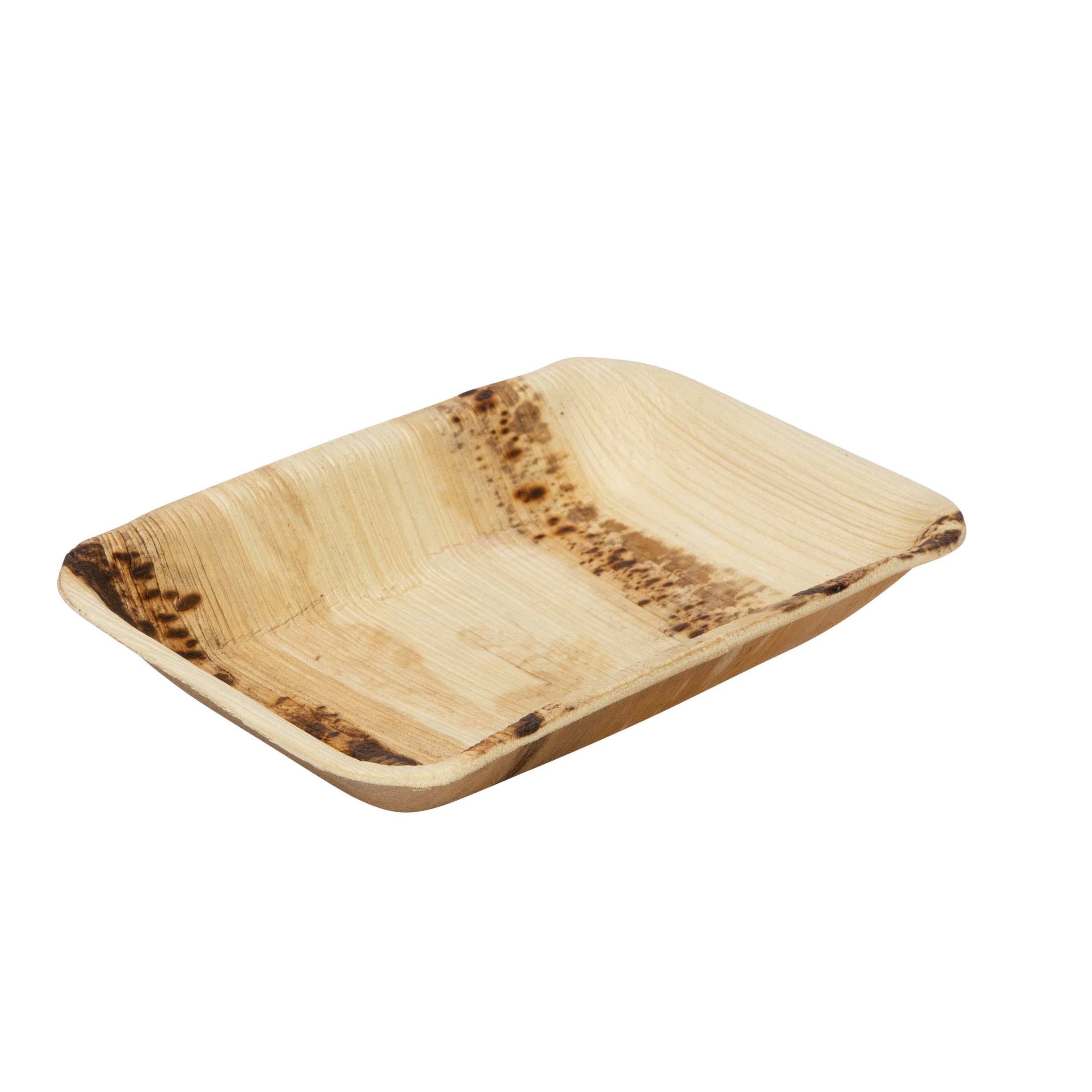 Rectangular 6”x4” Plate 16x11cm Natural Organic Palm Range