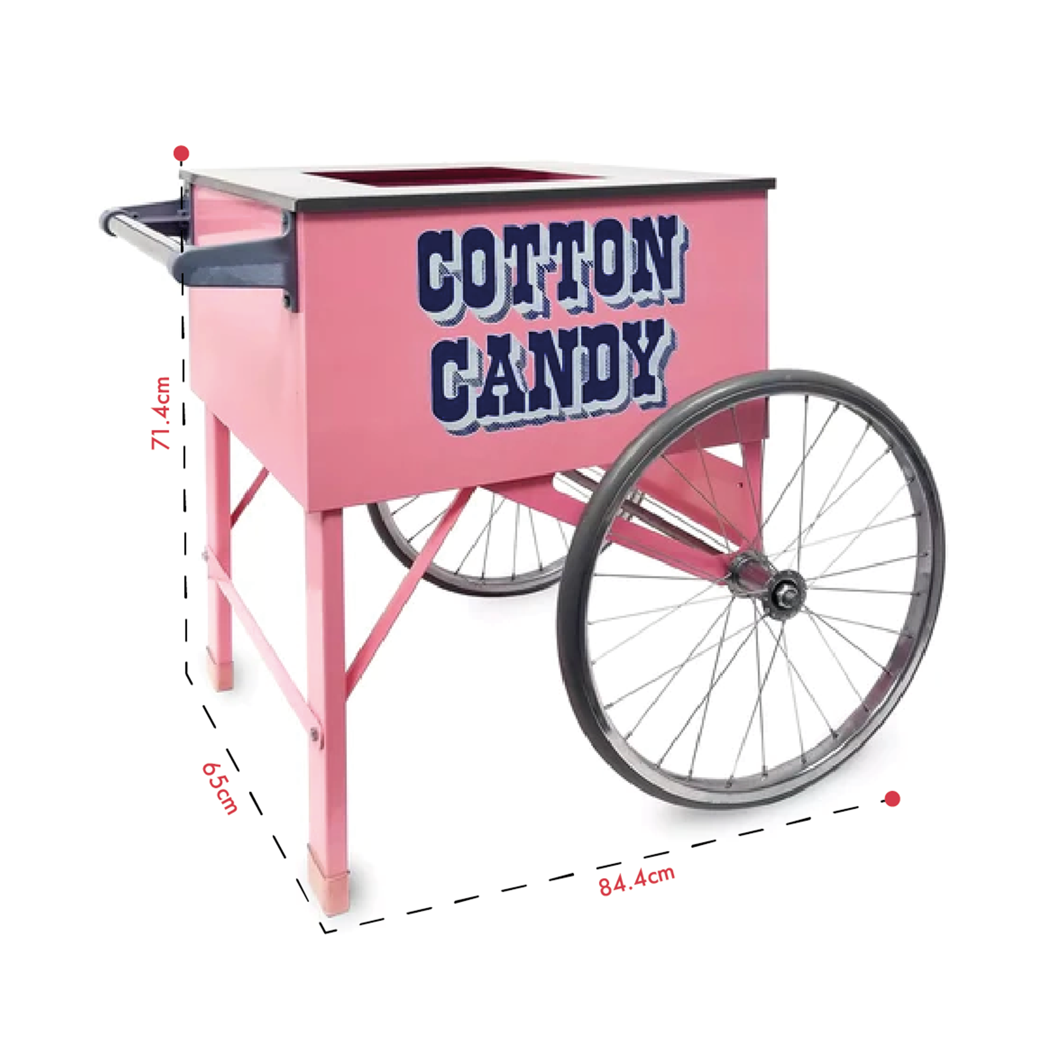 Pink Candy Floss Cart