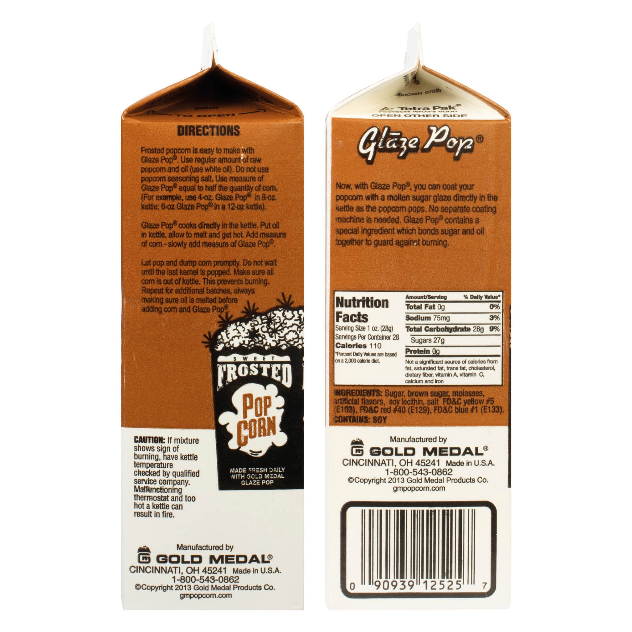 Glaze Pop® Caramel Popcorn Seasoning (794 g)