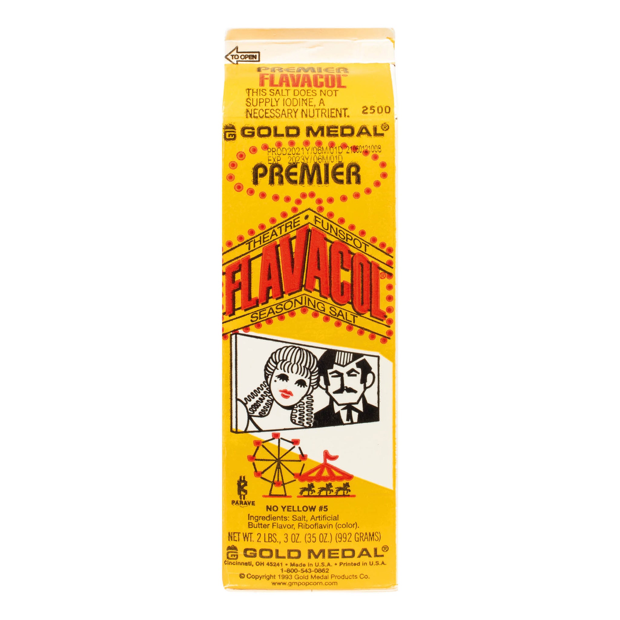 Premier Flavacol Seasoning Salt 992g