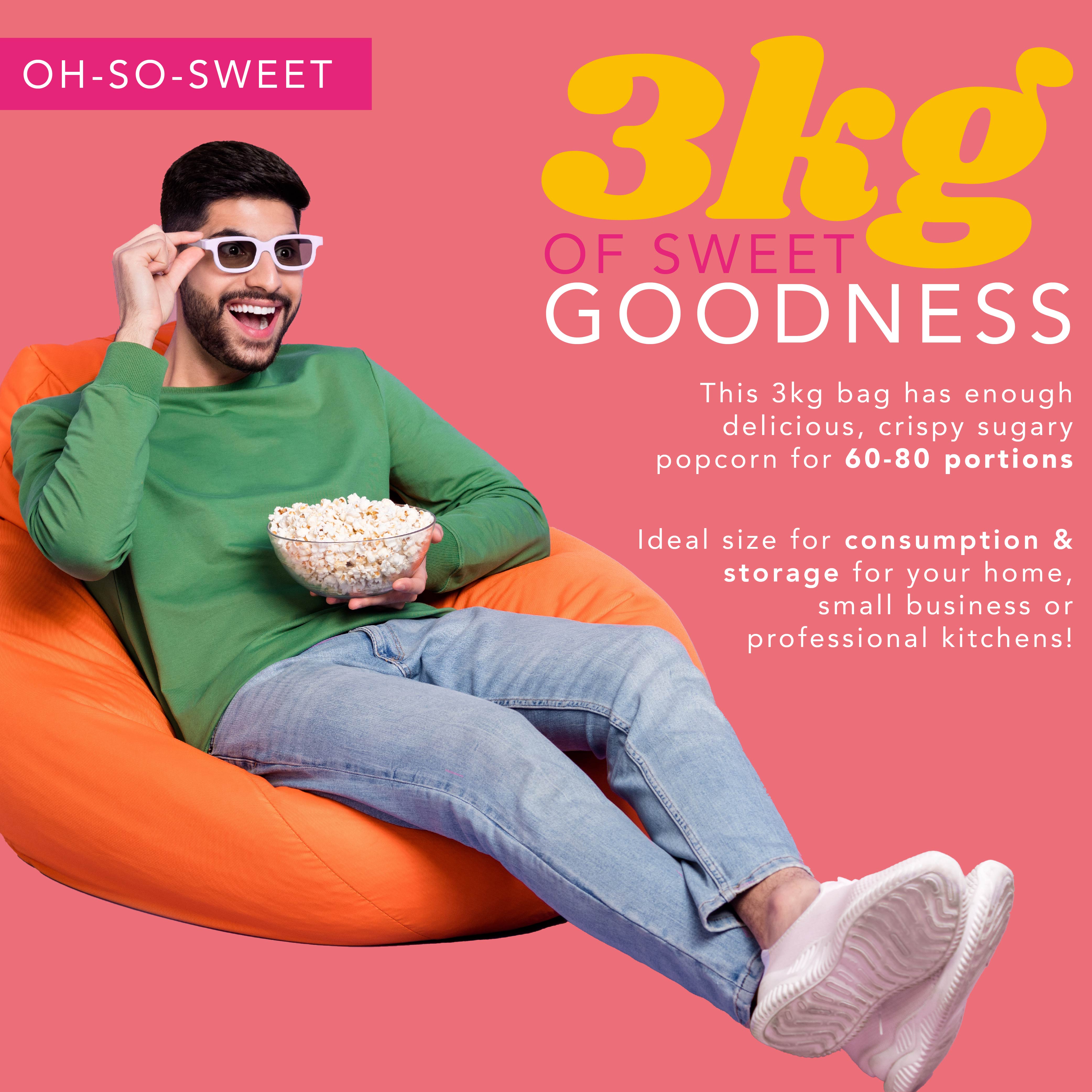 TRICA Ready-Made Sweet Popcorn 3kg