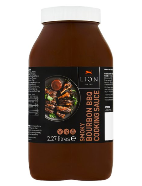 Lion Smoky Bourbon BBQ Cooking Sauce 2.27 Litres