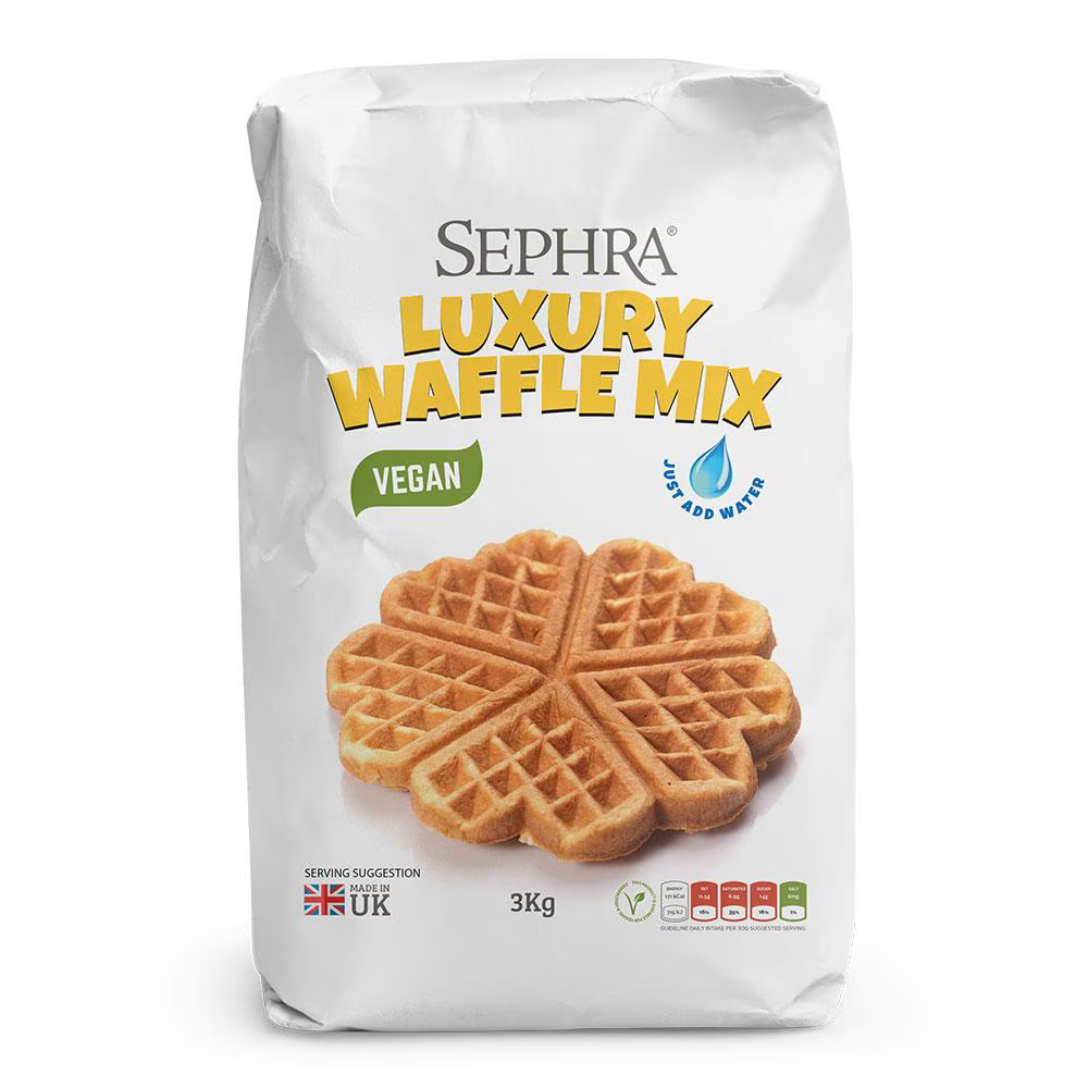 Sephra Luxury Vegan Waffle & Pancake Mix 3kg