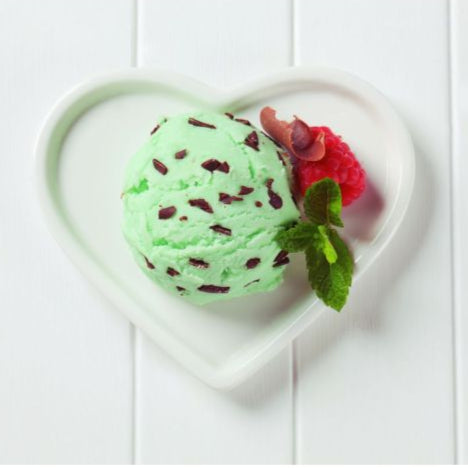 Stracciatella Coating used for coating desserts like gelato and frozen treats.