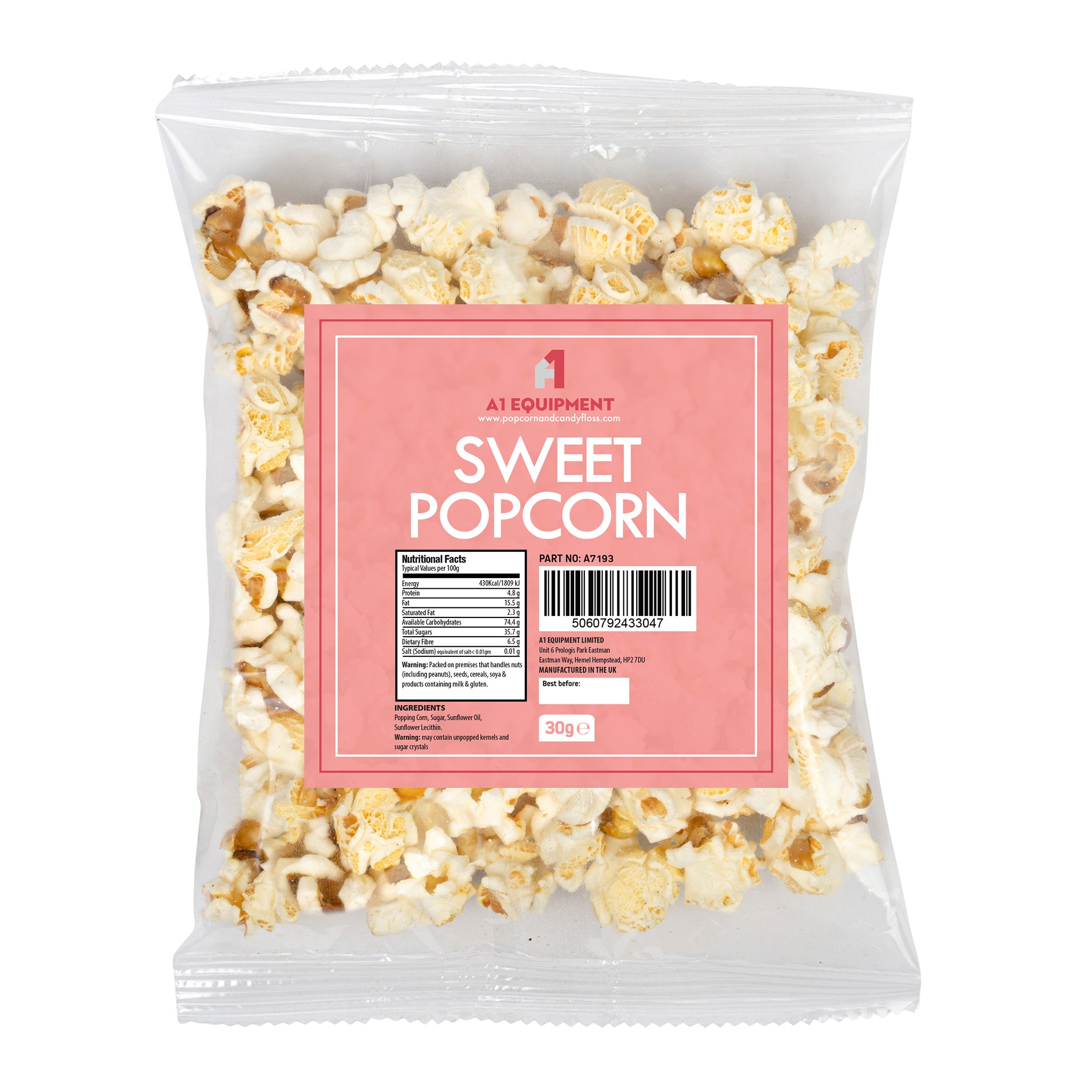 Ready to go Popcorn 50 Bags - Sweet