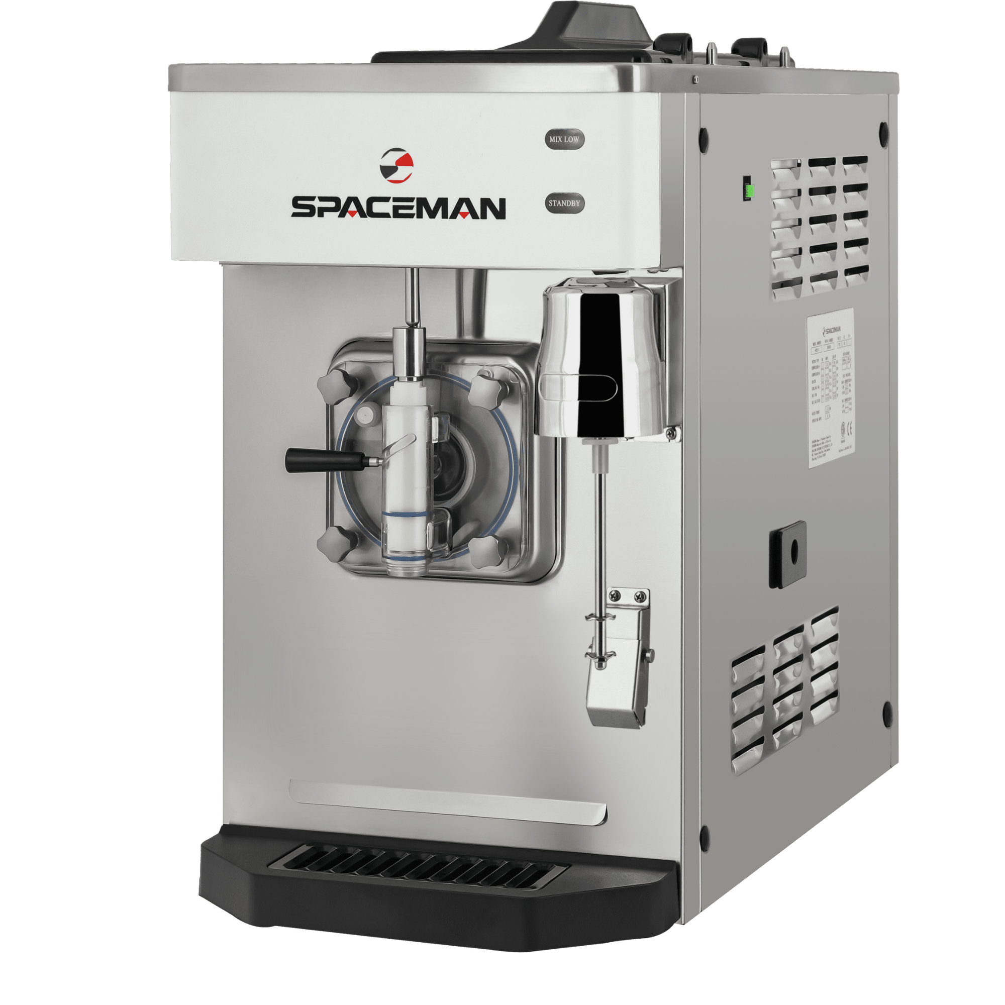 T420 Milkshake Machine with Spinner angled shot