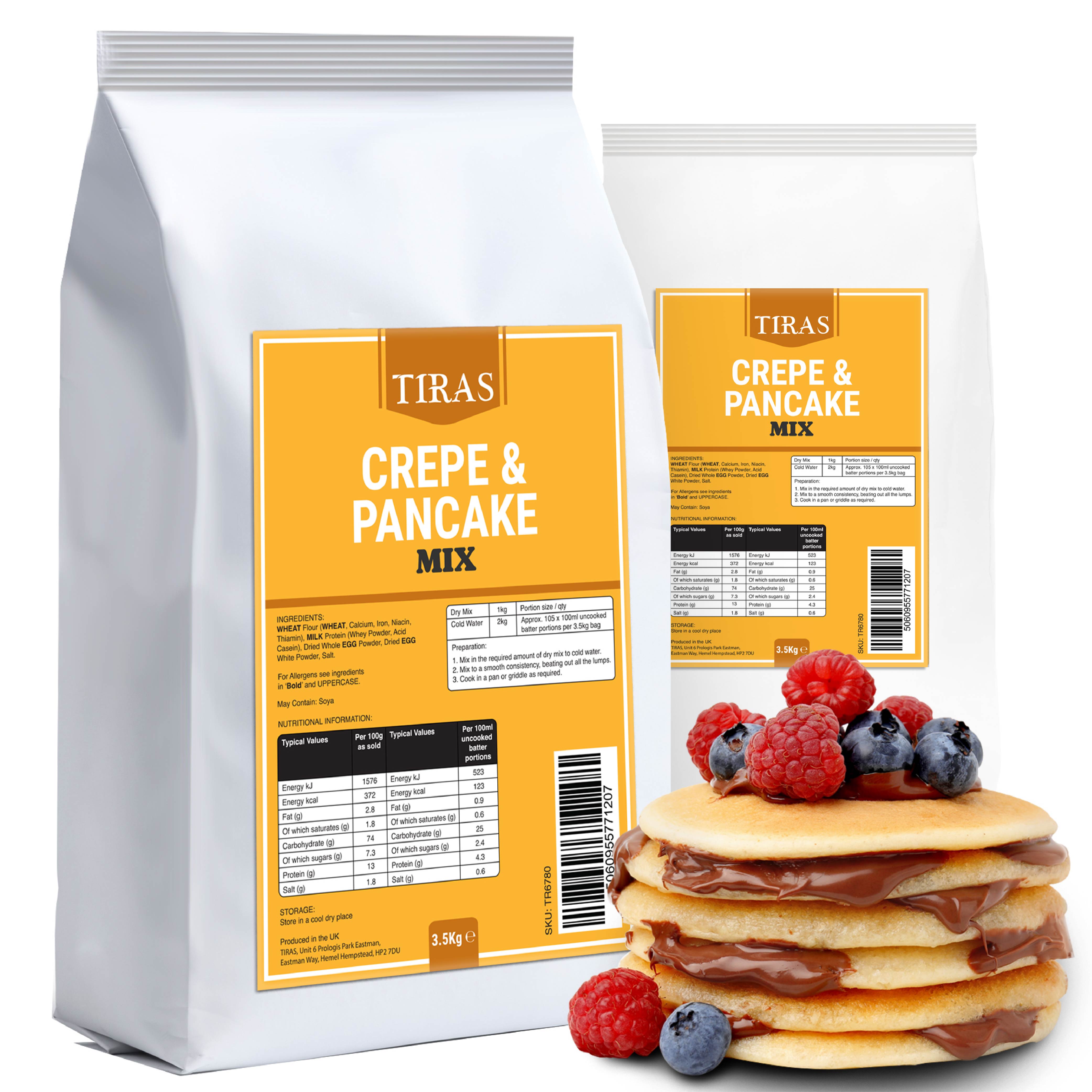 TIRAS Crepe & Pancake Mix 3.5kg