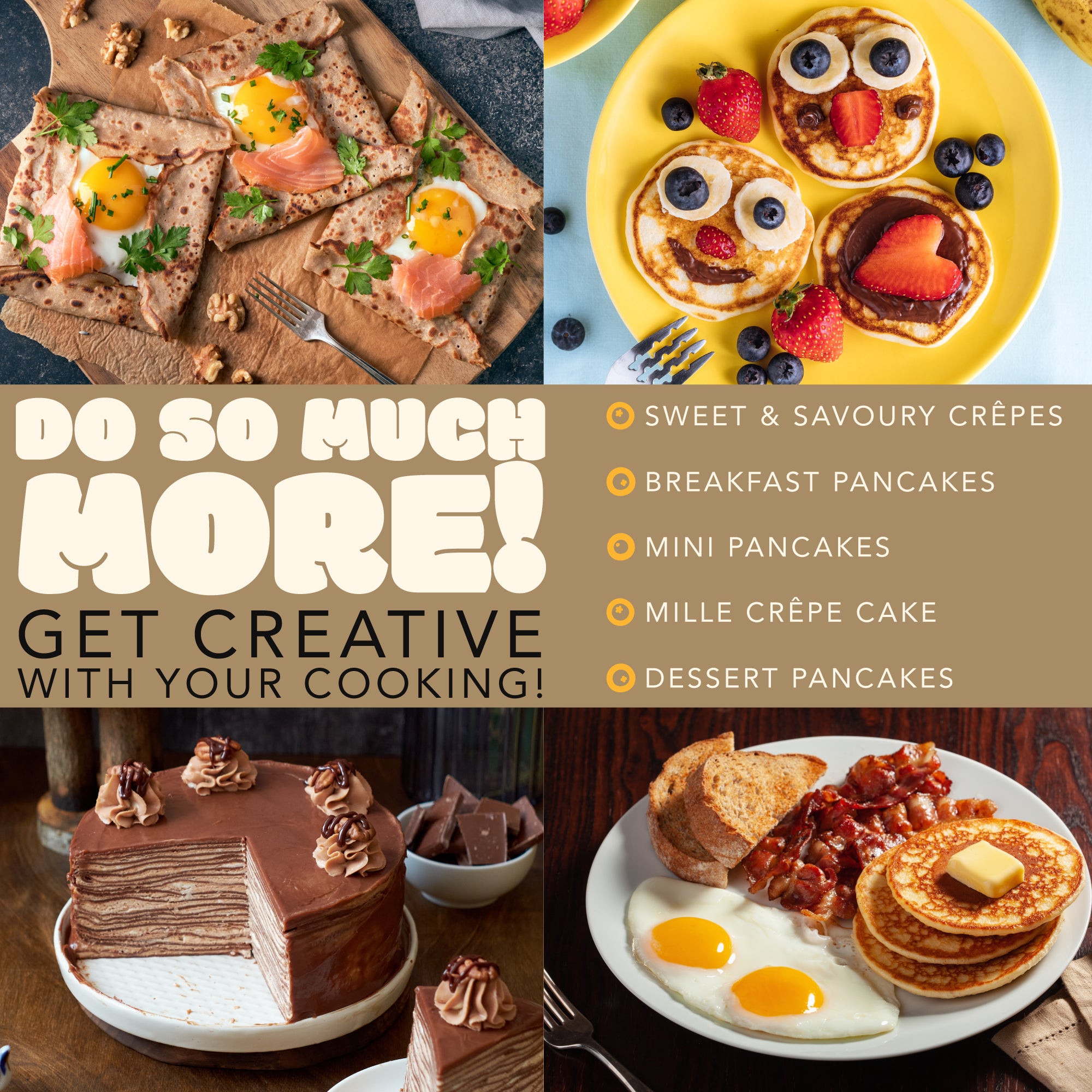 TIRAS Crepe & Pancake Mix 3.5kg