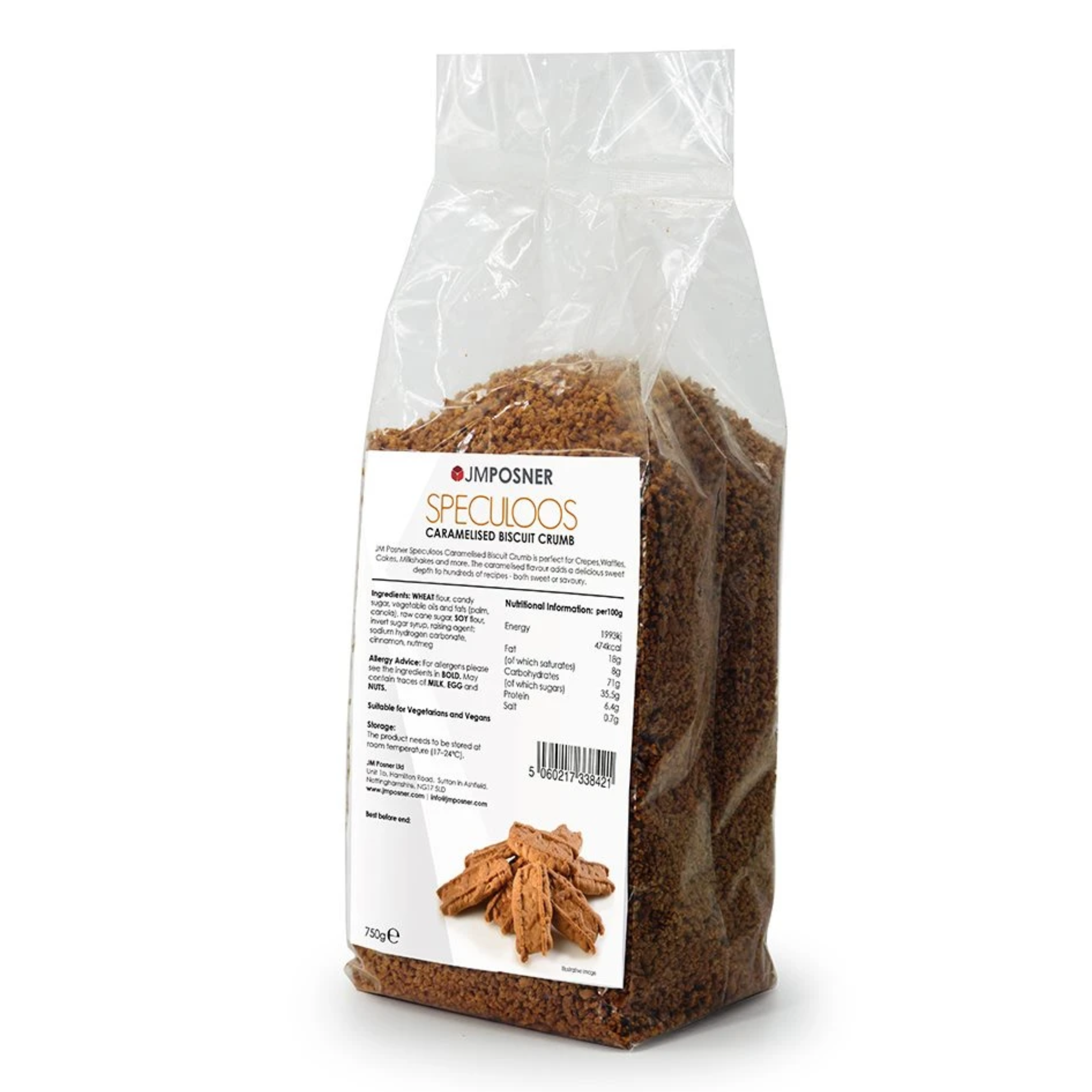 JMPOSNER Speculoos Crumb Bag 750g