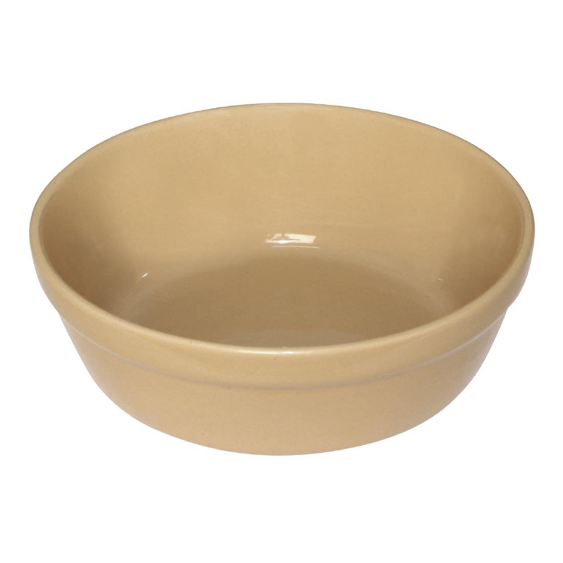 Olympia Stoneware Round Pie Bowls 156mm (6 pack)