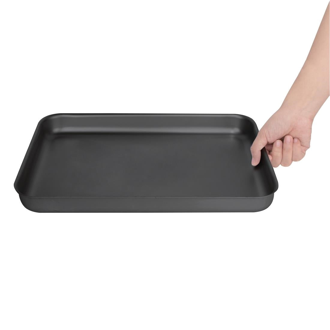 Vogue Anodised Aluminium Bakewell Pan 368mm