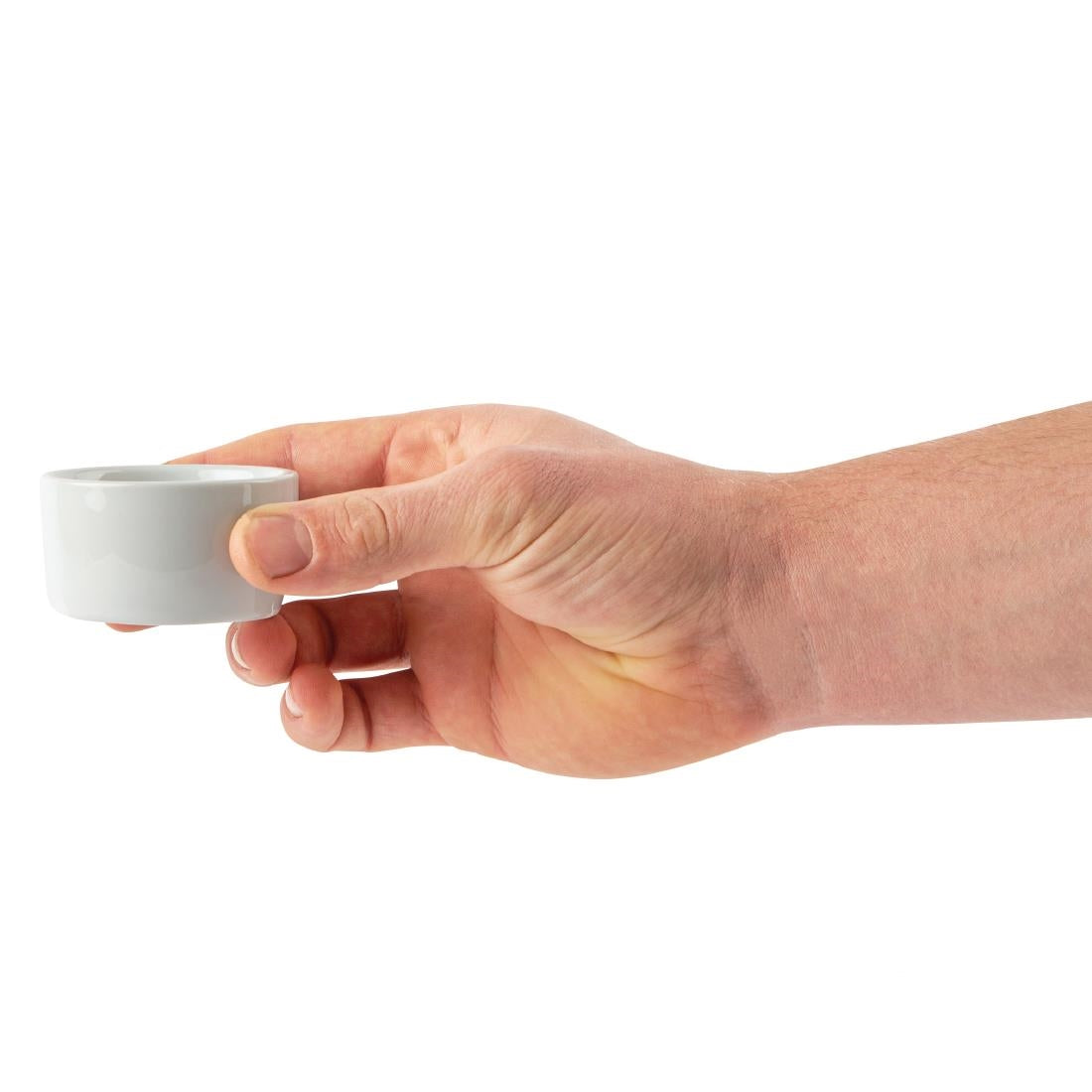 Olympia Whiteware Butter Dishes 62.5mm (12 pack)