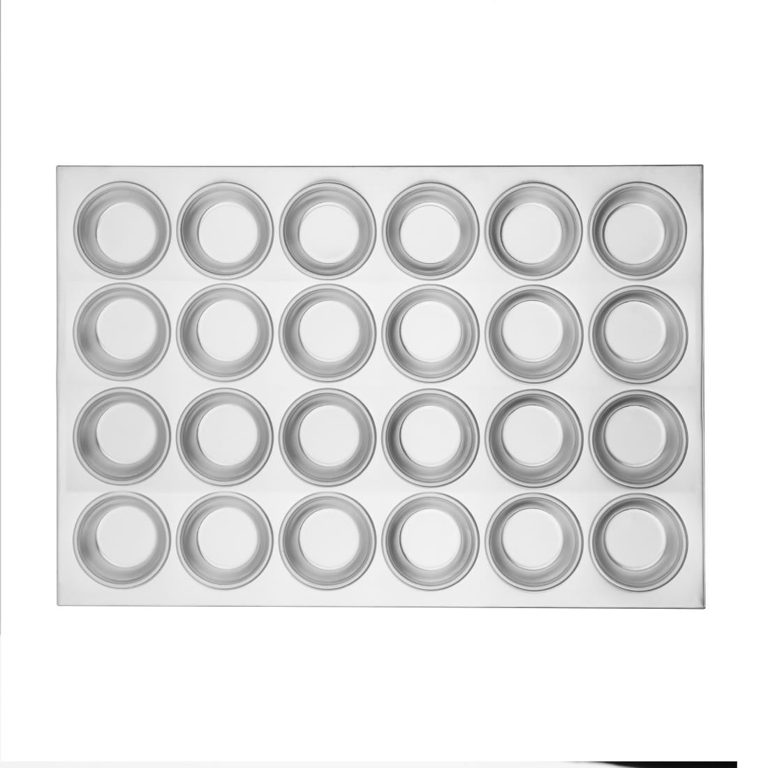 Vogue Aluminium Muffin Tray 24 Cup