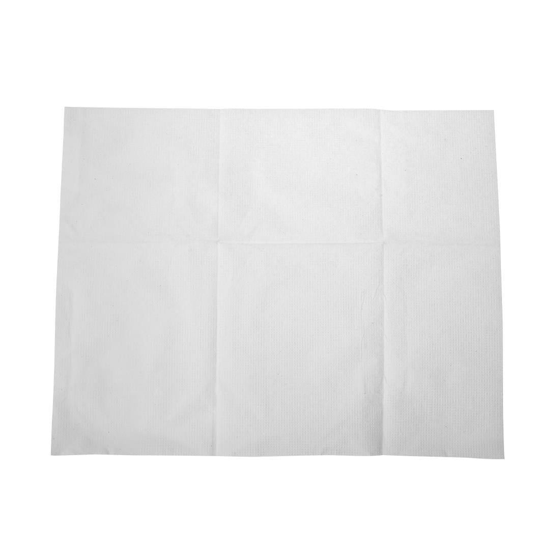 Lunch Napkin White 27x21cm 1ply M Fold (6000 Pack)