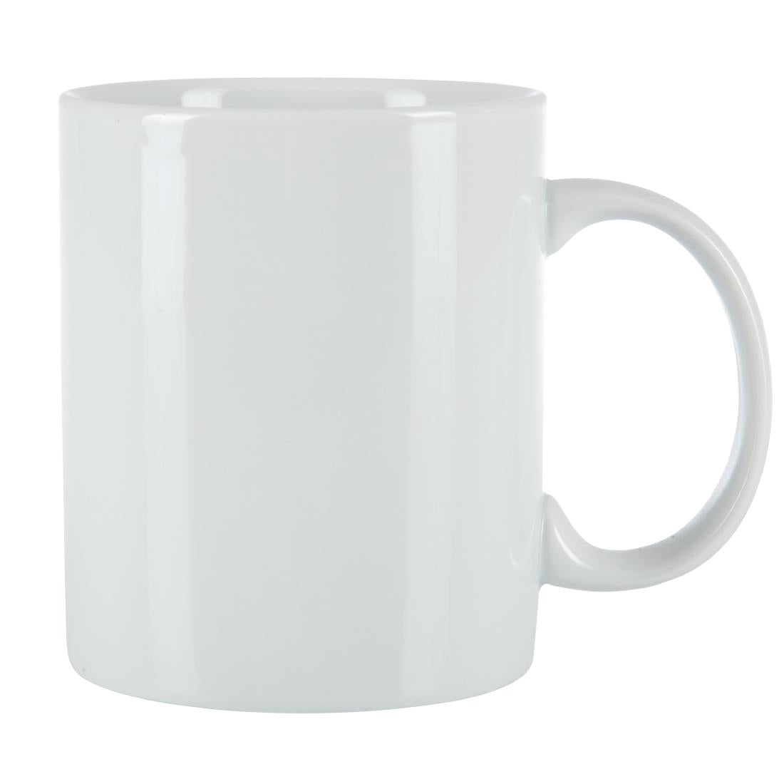 Olympia Whiteware Standard Mugs 10oz 284ml (12 Pack)