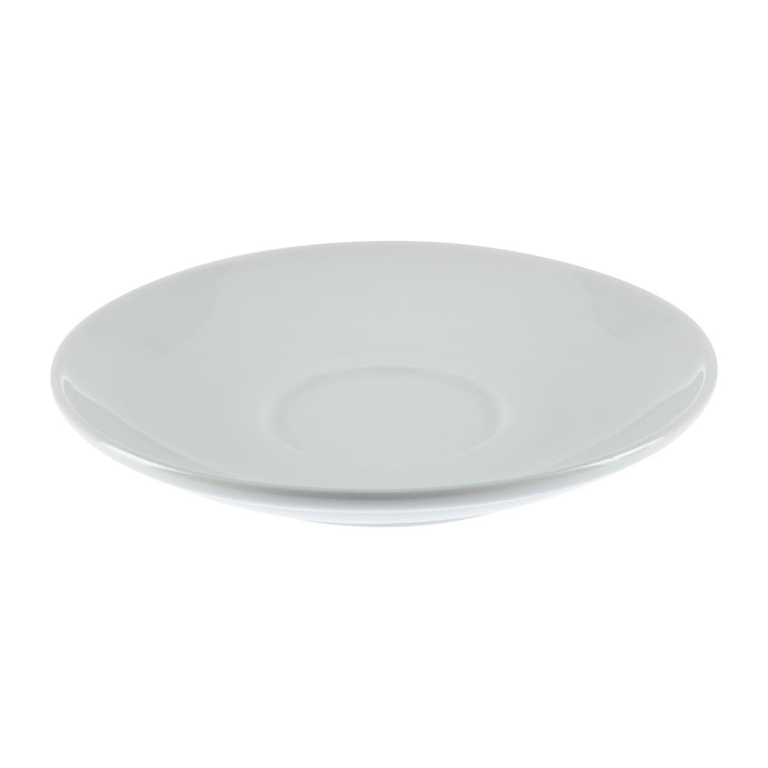 Olympia Whiteware Stacking Saucers 150mm (12 Pack)