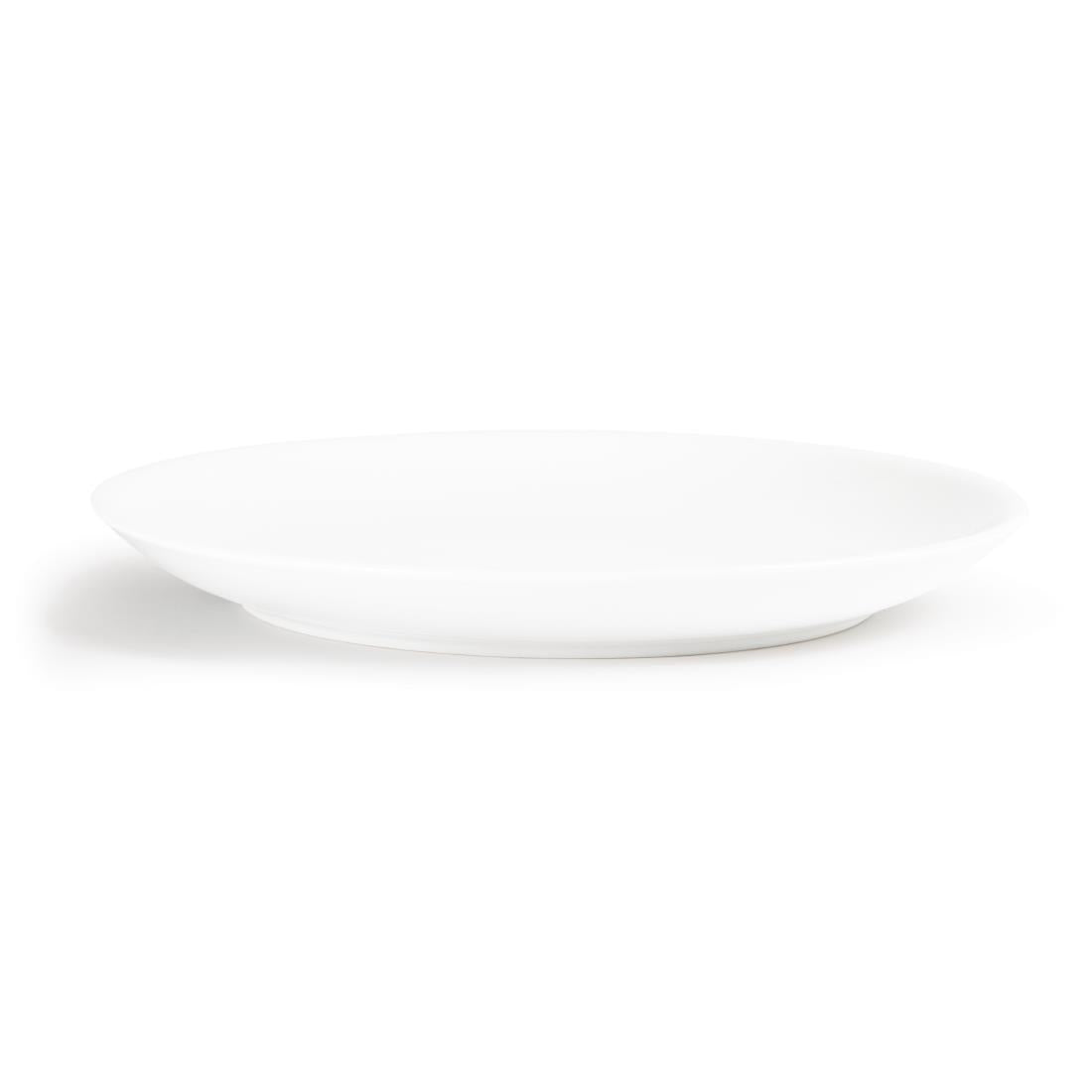 Olympia Whiteware Coupe Plates 280mm (6 pack)