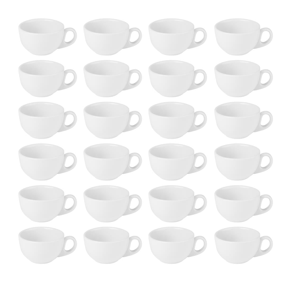 Olympia Athena Cappuccino Cups 220ml/8oz (24 Pack)
