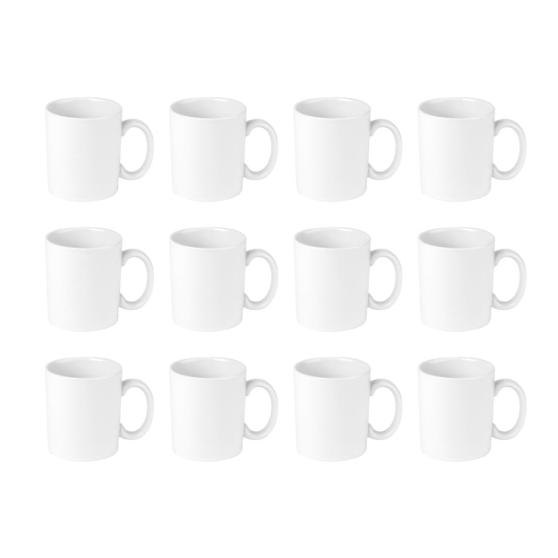 Olympia Athena Mugs 280ml/10oz (Pack of 12)