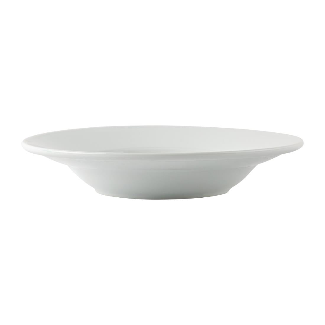 Olympia Athena Rimmed Soup and Pasta Bowls 228mm/9" (6 Pack)