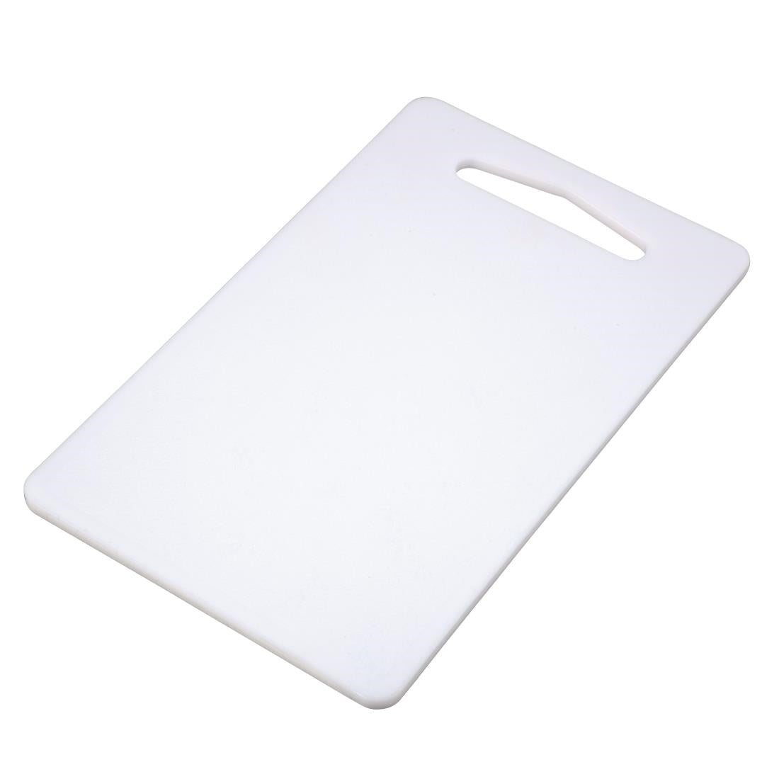 Hygiplas Low Density Cutting Board White 250x150x6mm