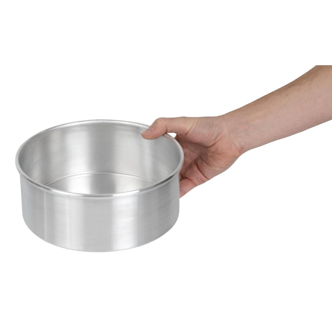 Aluminium Cake Tin With Removable Base 200mm