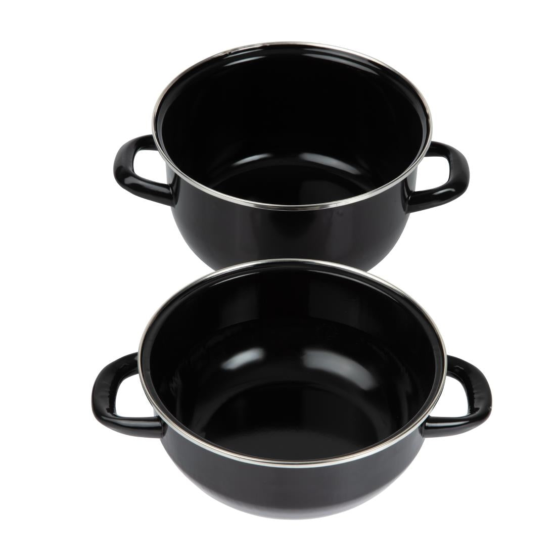 Olympia Enamel Mussel Pot Medium