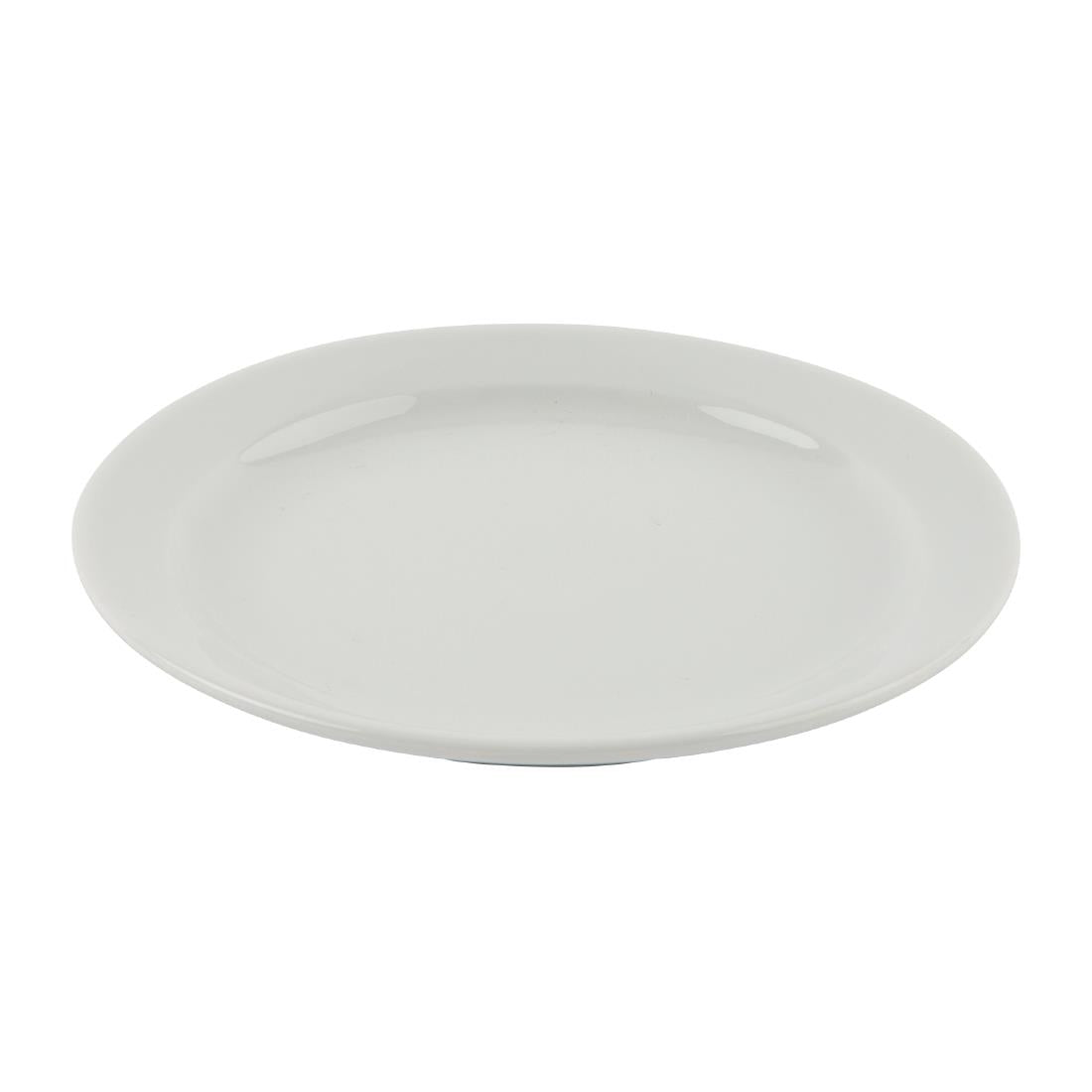 Olympia Athena Narrow Rimmed Plates 165mm/6 1/2" (12 Pack)
