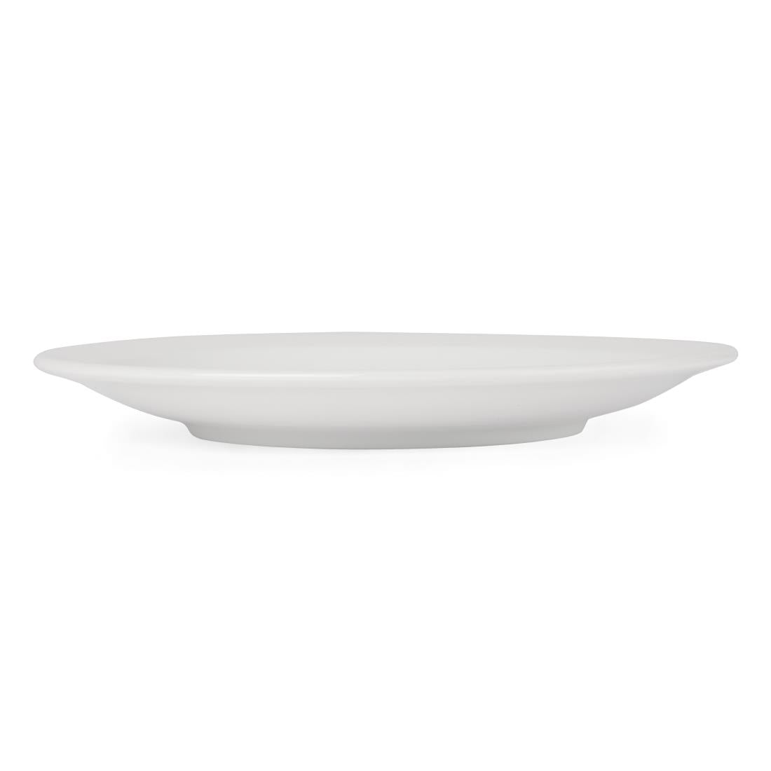 Olympia Athena Narrow Rimmed Plates 205mm/8" (12 Pack)