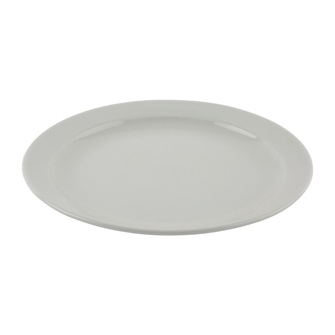 Olympia Athena Narrow Rimmed Plates 226mm/9" (12 Pack)