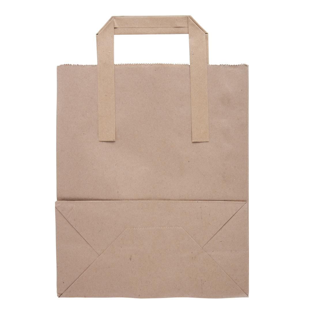 Fiesta Recyclable Brown Paper Carrier Bags Medium (250 Pack)