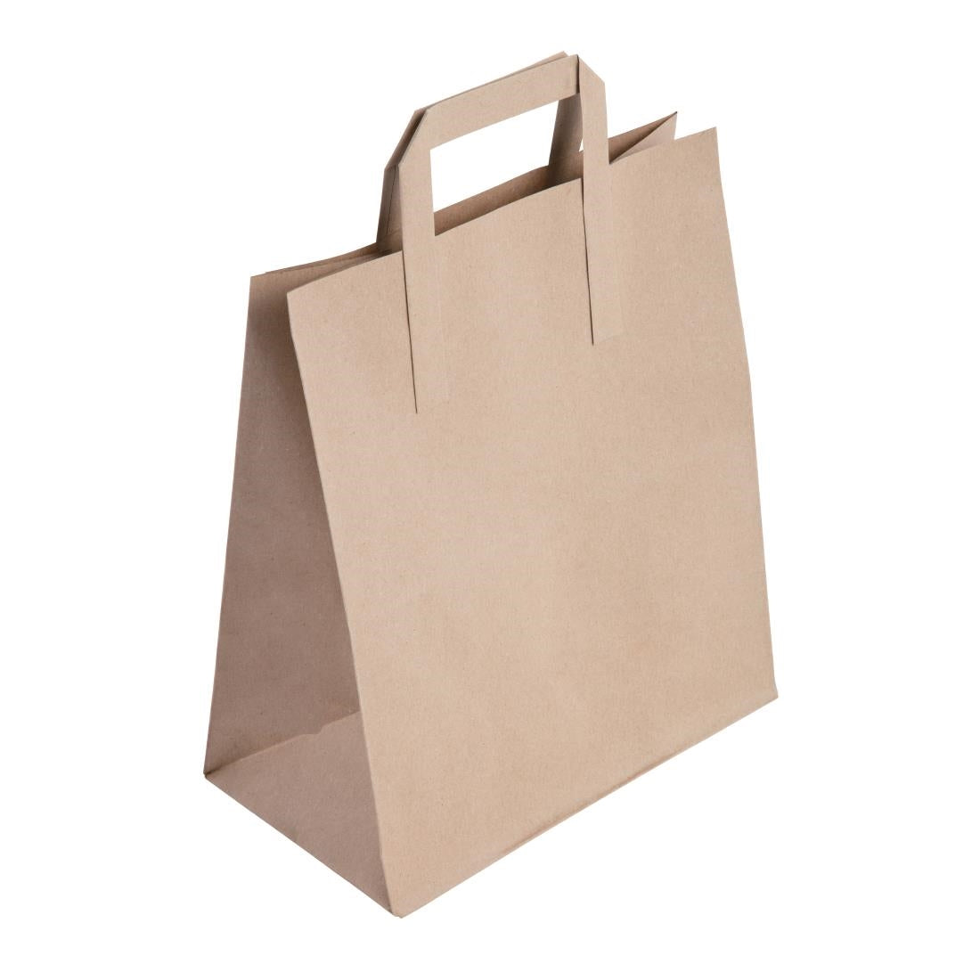 Fiesta Recyclable Brown Paper Bag with Handles Large (250 Pack)