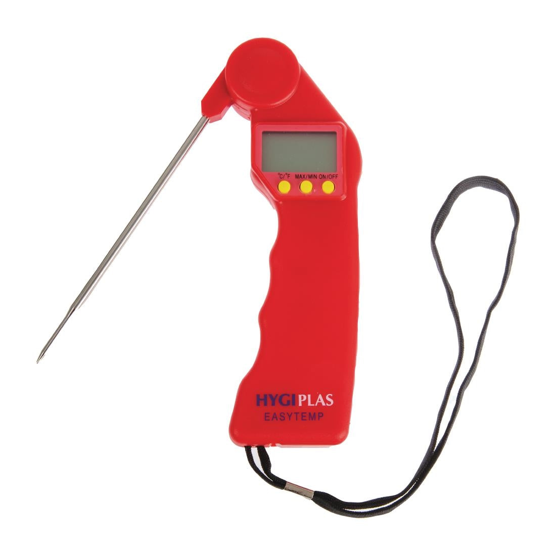 Hygiplas Easytemp Colour Coded Red Thermometer