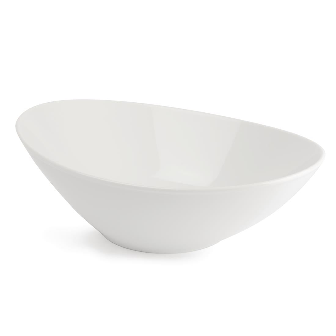Royal Porcelain Classic White Salad Bowls 250mm (6 pack)
