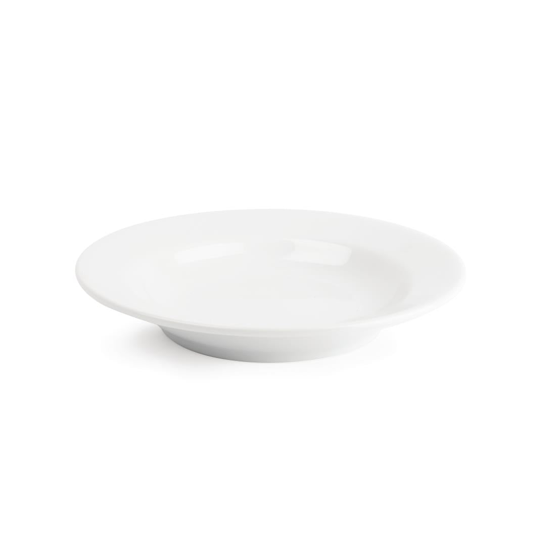 Royal Porcelain Classic White Soup Plates 235mm (12 pack)