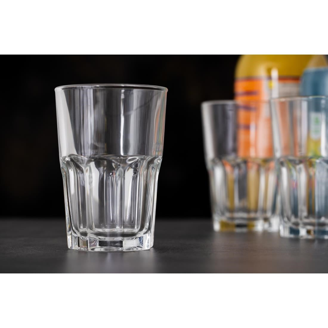 Arcoroc Granity Hi Ball Glasses 350ml (Pack of 48)