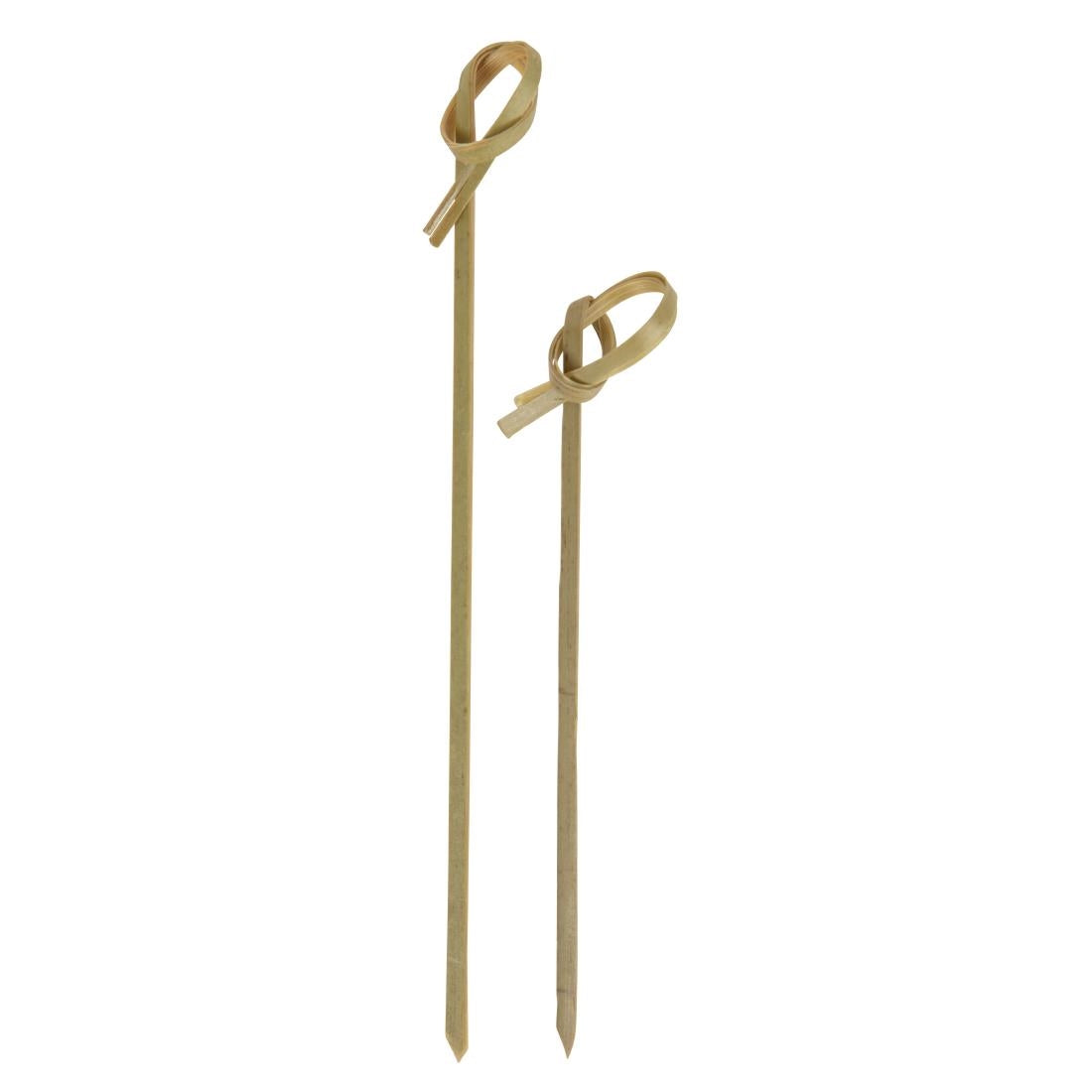 Looped Biodegradable Bamboo Skewers 120mm (100 Pack)