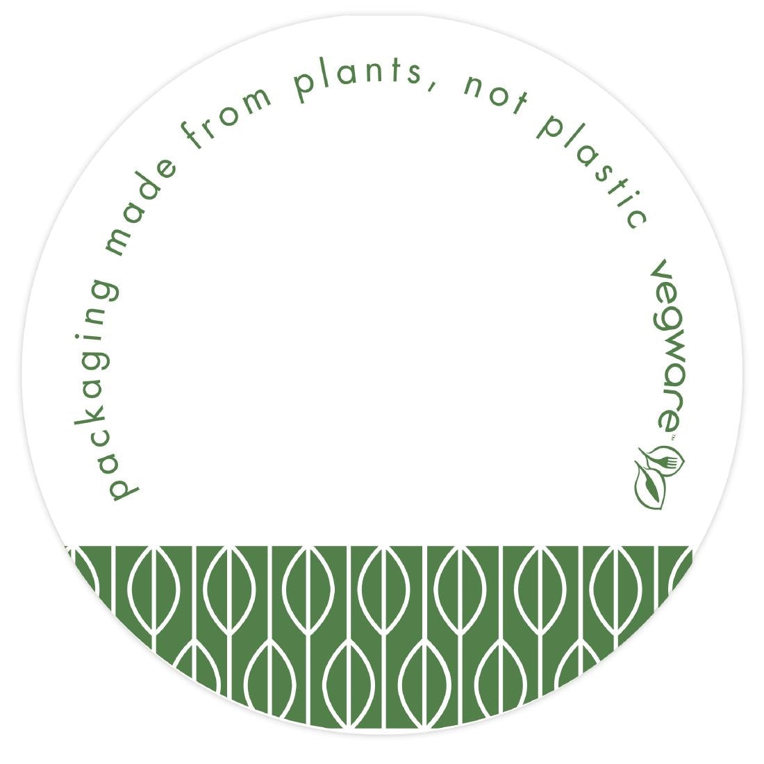 Vegware Compostable Write-On Stickers (1000 pack)