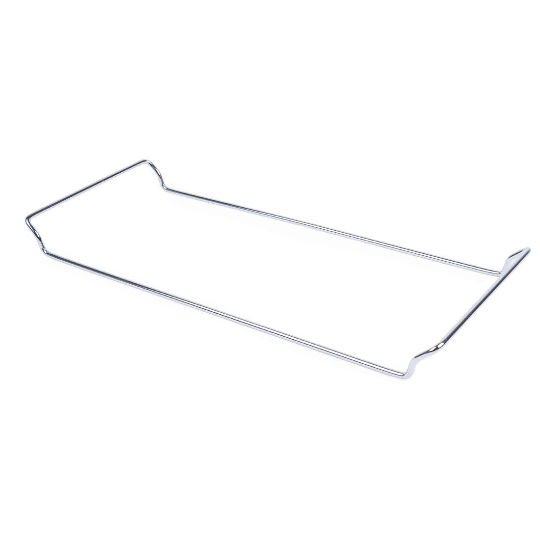 Round Pizza Stone with Metal Serving Rack 15in