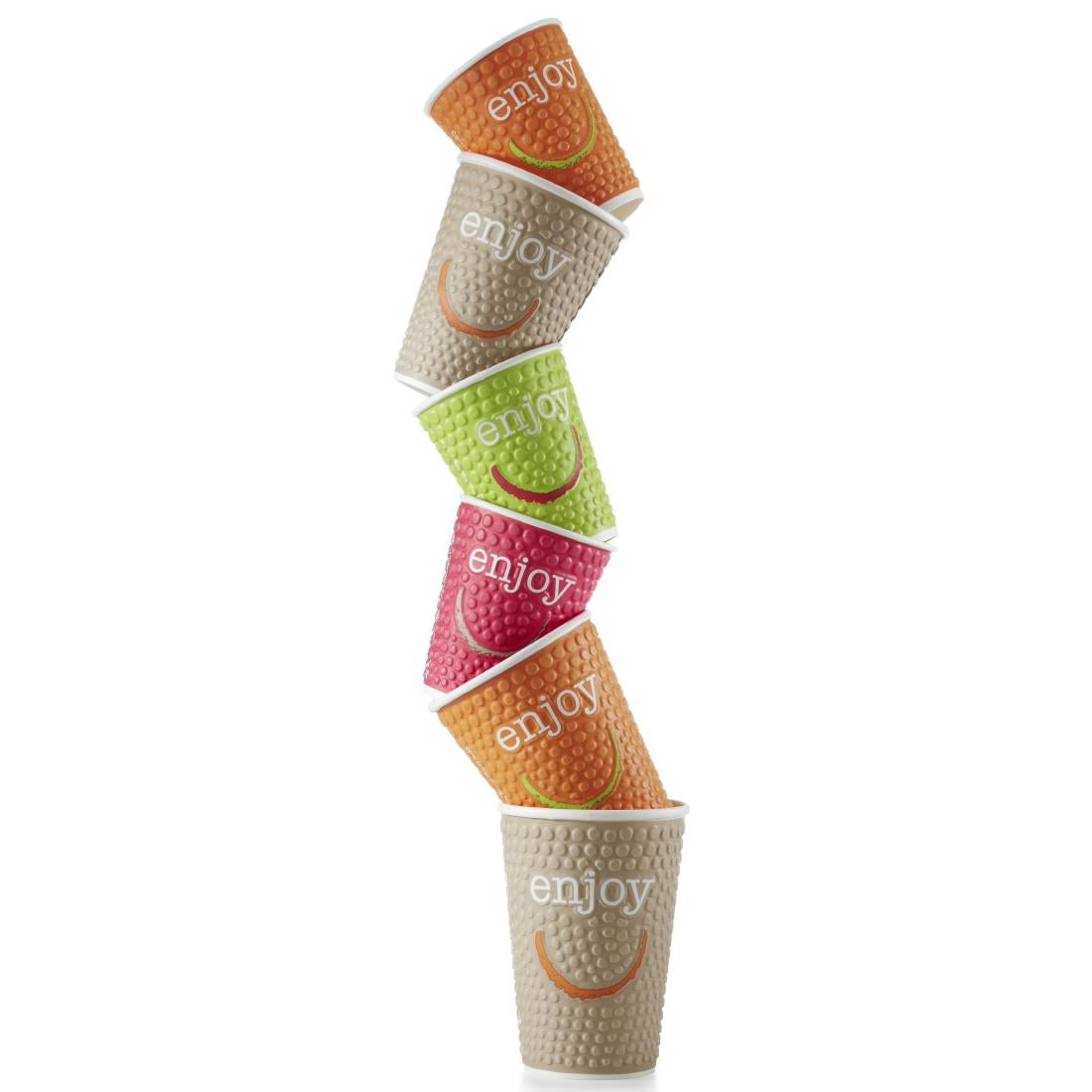 Huhtamaki Enjoy Double Wall Disposable Hot Cups 225ml / 8oz (875 pack)