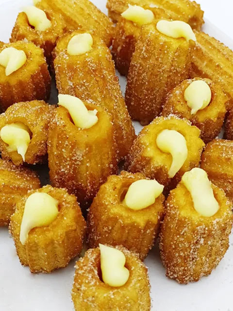 Mi Churrería filling cream powder 10kg box, formulated for churros and fritters with a smooth, creamy texture and rich flavour.