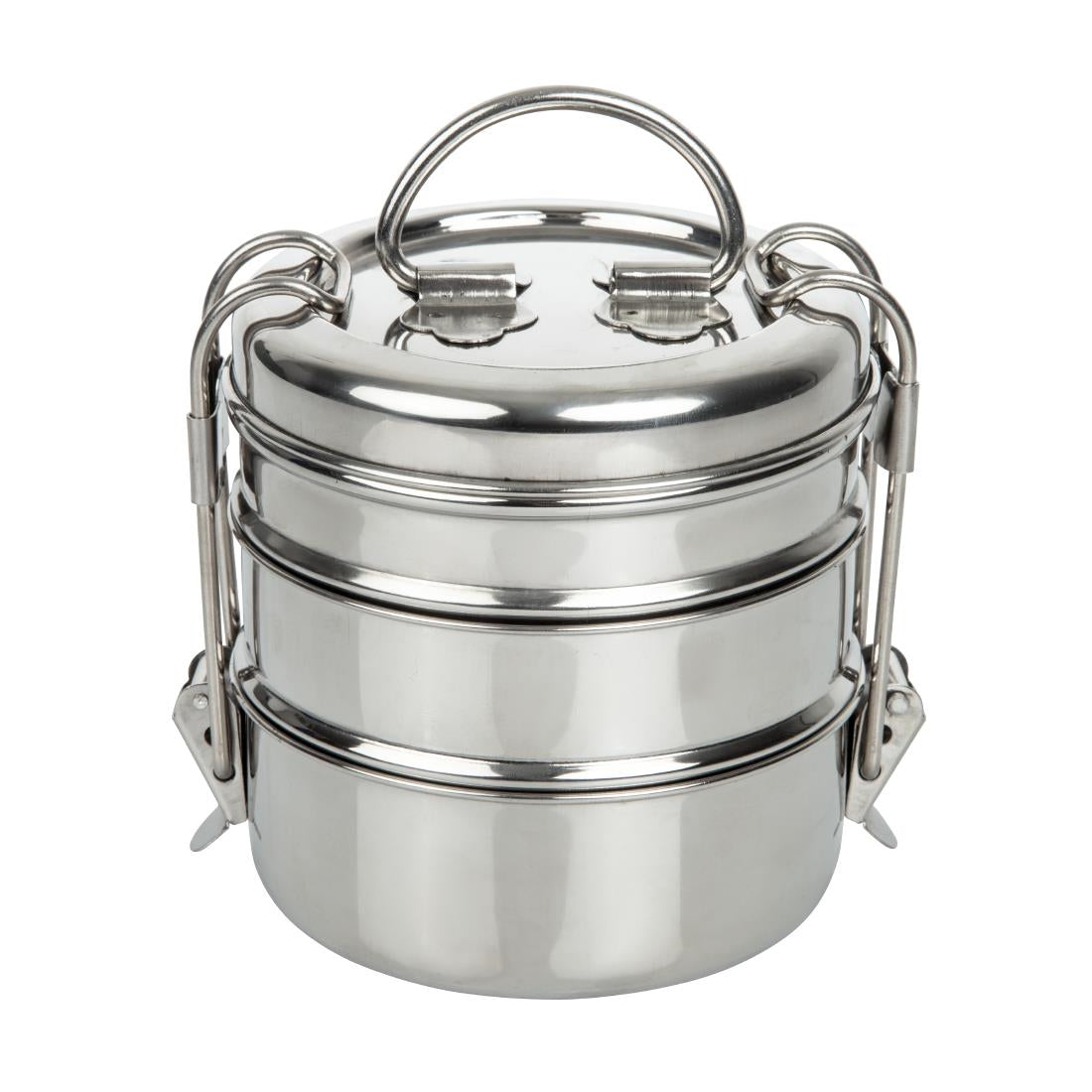 Utopia 3 Tier Tiffin Tin 115mm (6 Pack)